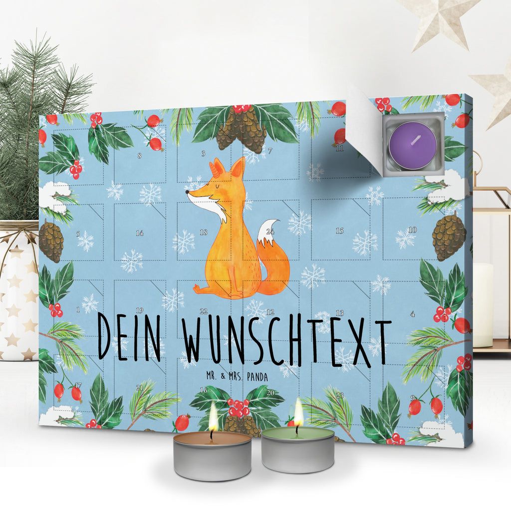 Personalisierter Duftkerzen Adventskalender Einhorn Wunsch Personalisierter Duftkerzen Adventskalender, Einhorn, Einhörner, Einhorn Deko, Pegasus, Unicorn, Fuchs, Unicorns, Fuchshörnchen, Fuchshorn, Foxycorn, Füchse