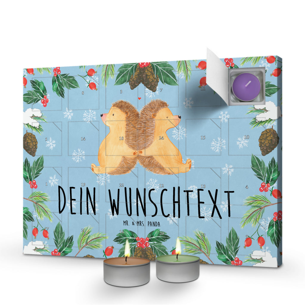 Personalisierter Duftkerzen Adventskalender Igel händchenhaltend Personalisierter Duftkerzen Adventskalender, Liebe, Partner, Freund, Freundin, Ehemann, Ehefrau, Heiraten, Verlobung, Heiratsantrag, Liebesgeschenk, Jahrestag, Hocheitstag, Igel, Igelliebe, Hand in Hand, Liebesbeweis, große Liebe, Liebesbotschaft, Hochzeit, Lieblingsmensch, Gemeinsamkeit, Love, Geschenk für zwei