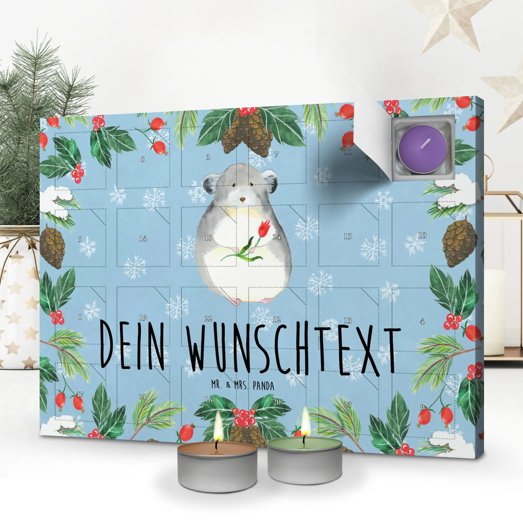 Personalisierter Duftkerzen Adventskalender Chinchilla Blume Personalisierter Duftkerzen Adventskalender, Tiermotive, Gute Laune, lustige Sprüche, Tiere, Chinchilla, Chinchillas, Liebeskummer, Kummer, Depressionen, traurig sein, Chaos, Glücklichsein, Büro, Büroalltag