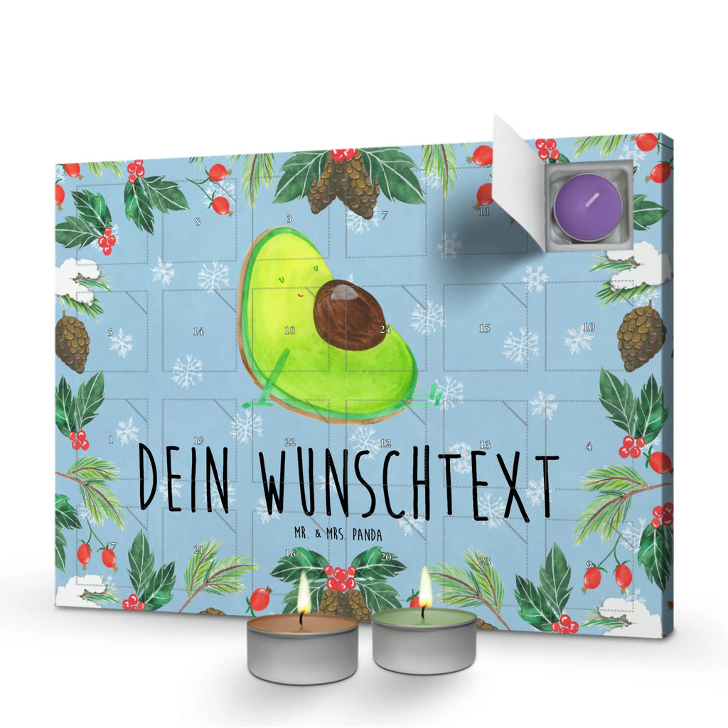 Personalisierter Duftkerzen Adventskalender Avocado Schwangerschaft Personalisierter Duftkerzen Adventskalender, Avocado, Veggie, Vegan, Gesund, schwanger, Schwangerschaft, Babyparty, Babyshower