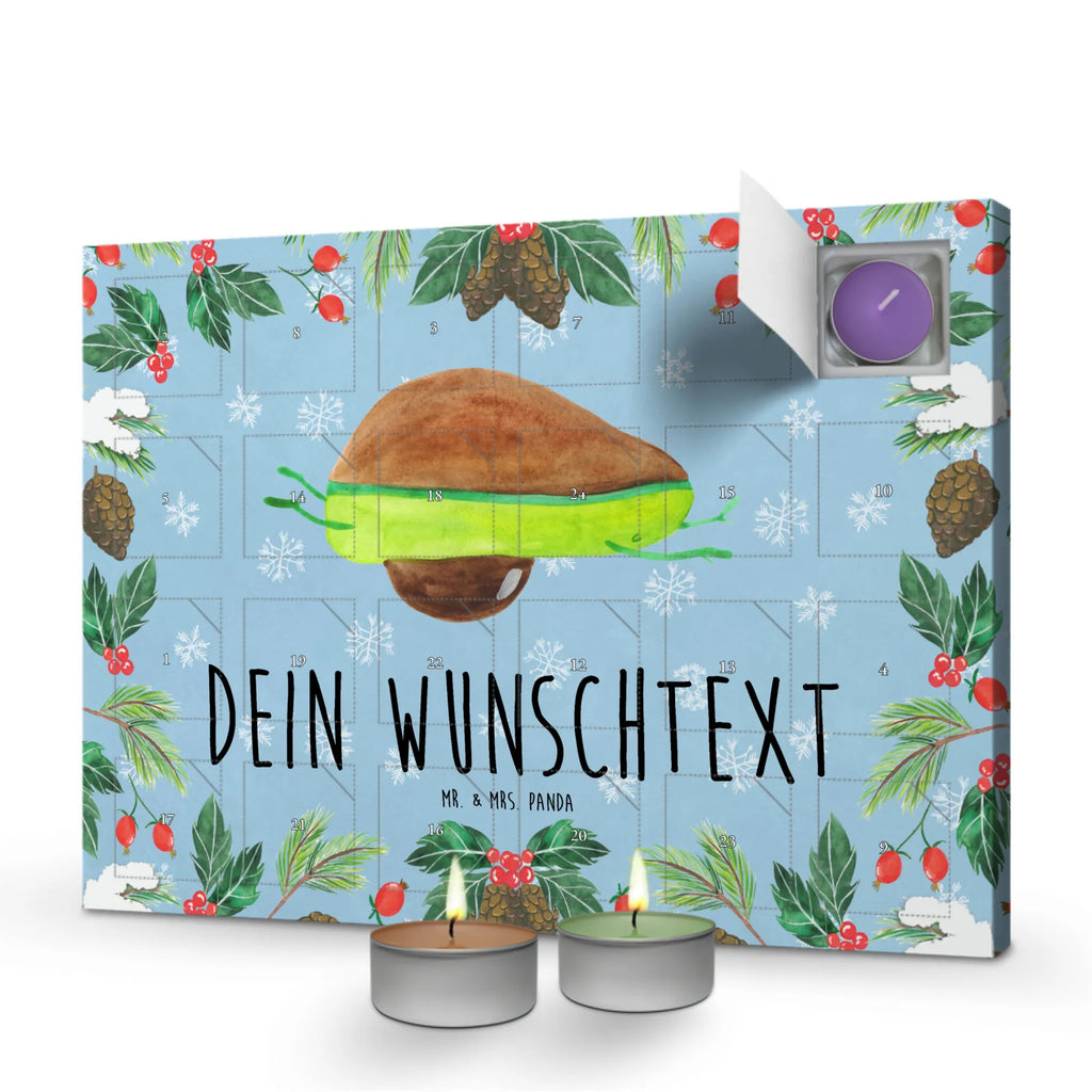 Personalisierter Duftkerzen Adventskalender Avocado Yoga Personalisierter Duftkerzen Adventskalender, Avocado, Veggie, Vegan, Gesund, Avocado Yoga Vegan