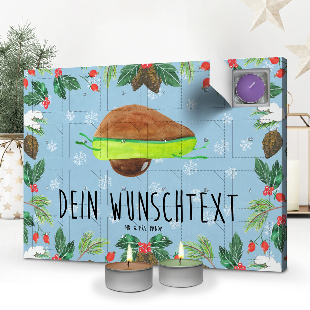 Personalisierter Duftkerzen Adventskalender Avocado Yoga Personalisierter Duftkerzen Adventskalender, Avocado, Veggie, Vegan, Gesund, Avocado Yoga Vegan