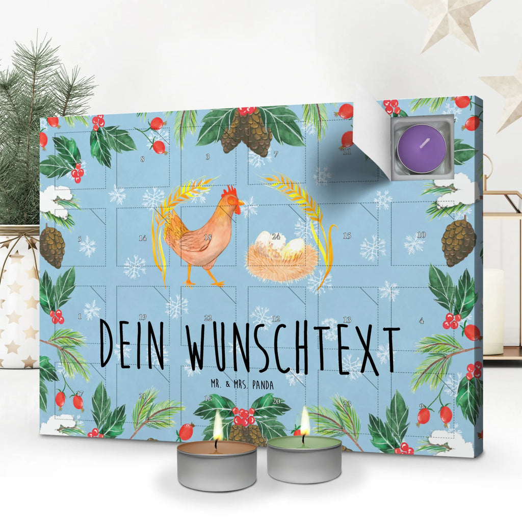 Personalisierter Duftkerzen Adventskalender Huhn Stolz Personalisierter Duftkerzen Adventskalender, Bauernhof, Hoftiere, Landwirt, Landwirtin, Hahn, Henne, Hühner, Eier, Hof, Landleben, Motivation, Geburt, Magie, Spruch, Schwangerschaft