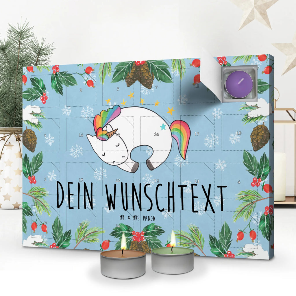 Personalisierter Duftkerzen Adventskalender Einhorn Nacht Personalisierter Duftkerzen Adventskalender, Einhorn, Einhörner, Einhorn Deko, Pegasus, Unicorn, Träume, Traum, unicorn, Realität, Menschen, Geschenk, Ruhe, Freundin