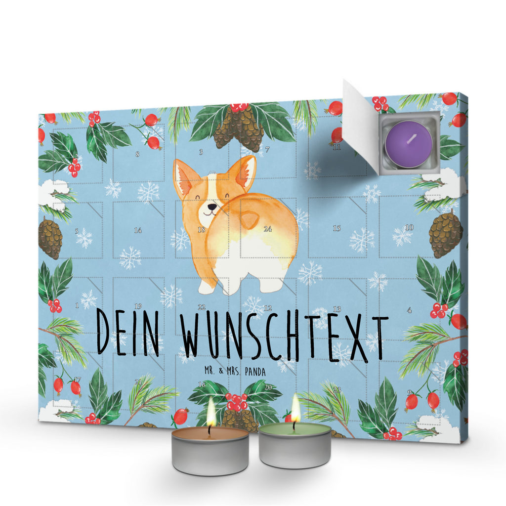 Personalisierter Duftkerzen Adventskalender Corgi Po Personalisierter Duftkerzen Adventskalender, Hund, Hundemotiv, Haustier, Hunderasse, Tierliebhaber, Hundebesitzer, Sprüche, Corgie, Hundeliebe, Motivation, Selbstliebe, Spruch