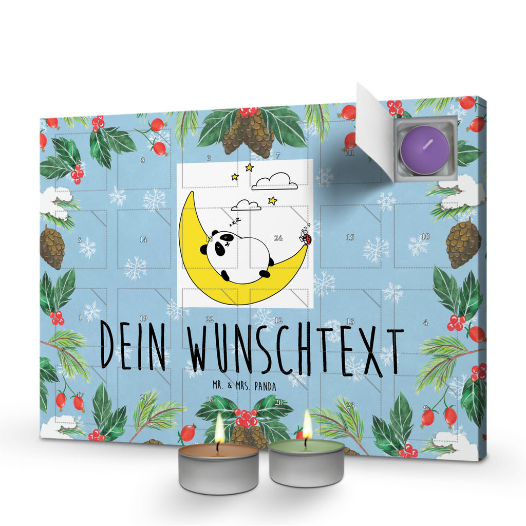 Personalisierter Duftkerzen Adventskalender Panda Easy Personalisierter Duftkerzen Adventskalender