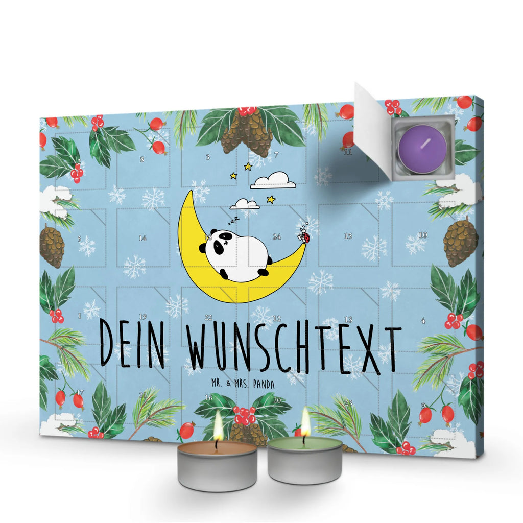 Personalisierter Duftkerzen Adventskalender Panda Easy Personalisierter Duftkerzen Adventskalender