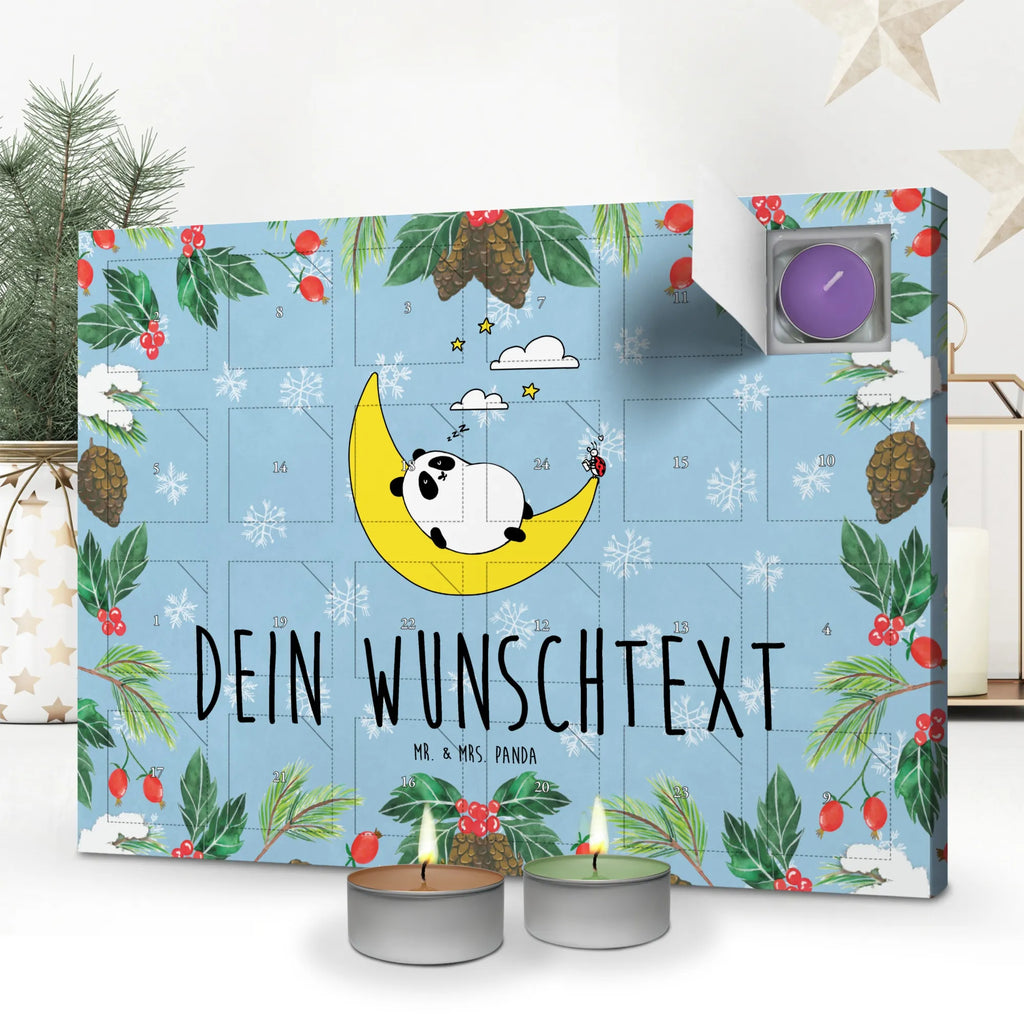 Personalisierter Duftkerzen Adventskalender Panda Easy Personalisierter Duftkerzen Adventskalender