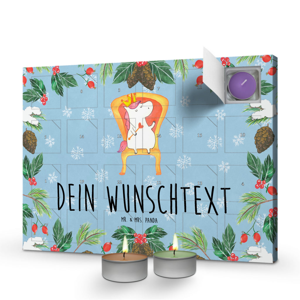 Personalisierter Duftkerzen Adventskalender Einhorn Prinzessin Personalisierter Duftkerzen Adventskalender, Einhorn, Einhörner, Einhorn Deko, Pegasus, Unicorn, Geburtstag, Prinzessin, Geburtstagsgeschenk, Geschenk, Monat