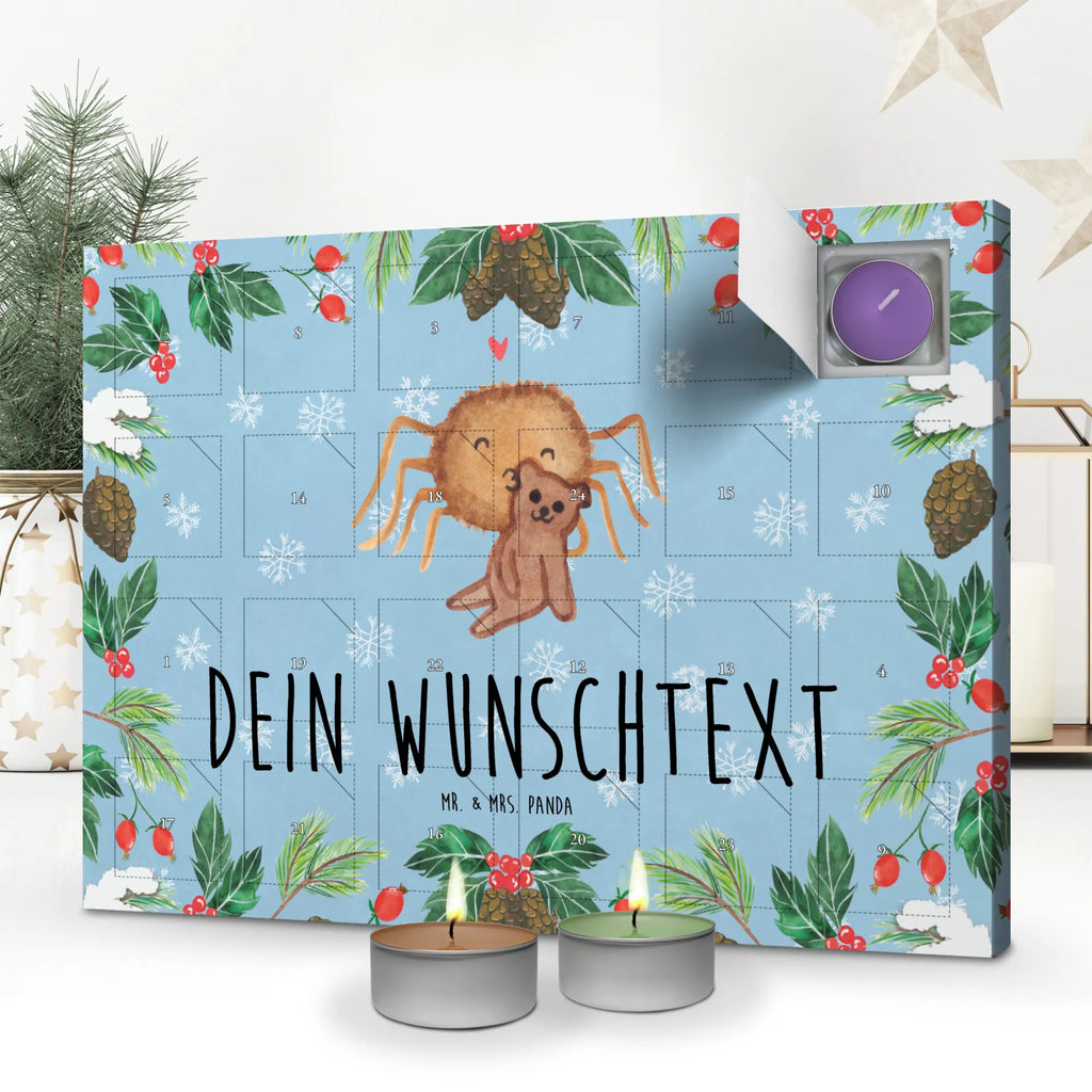 Personalisierter Duftkerzen Adventskalender Spinne Agathe Teddy Personalisierter Duftkerzen Adventskalender, Spinne Agathe, Spinne, Agathe, Videos, Merchandise, Freundschaft, Liebesgeschenk, Verliebt, Liebesbeweis, Teddy, Treue, Miteinander, Dankeschön