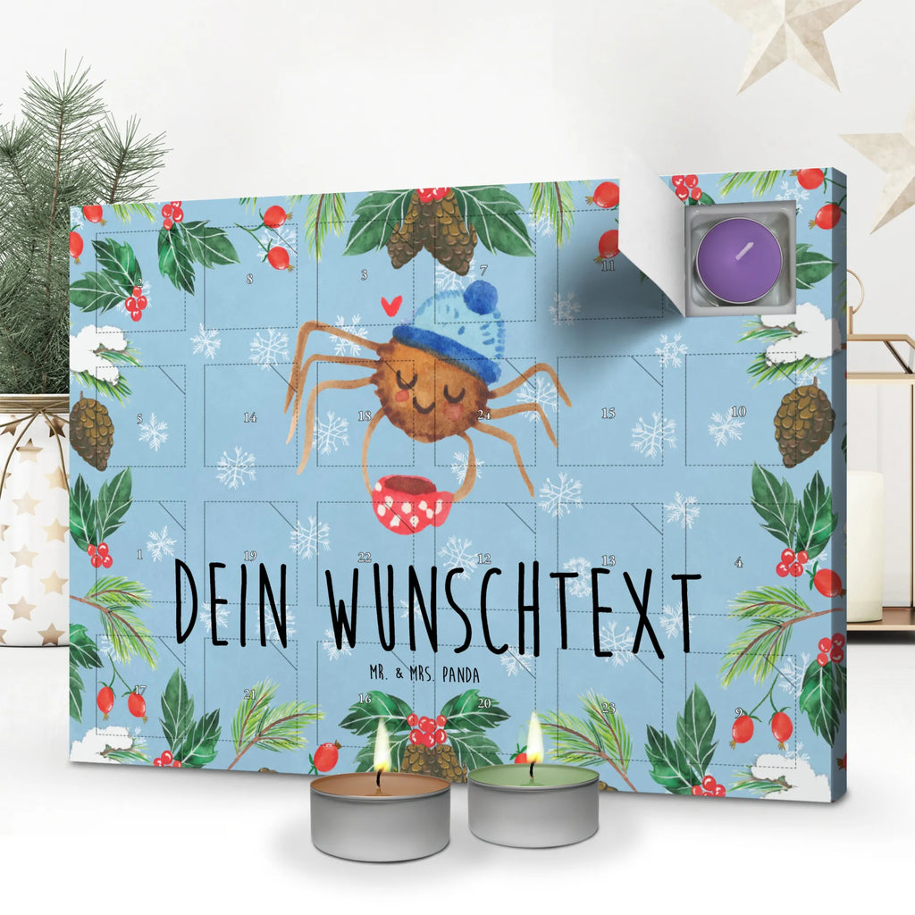 Personalisierter Duftkerzen Adventskalender Spinne Agathe Kaffee Personalisierter Duftkerzen Adventskalender, Spinne Agathe, Spinne, Agathe, Videos, Merchandise, Kaffee, Morgen, Morgenmuffel, Lebensweisheiten, Weiser Spruch