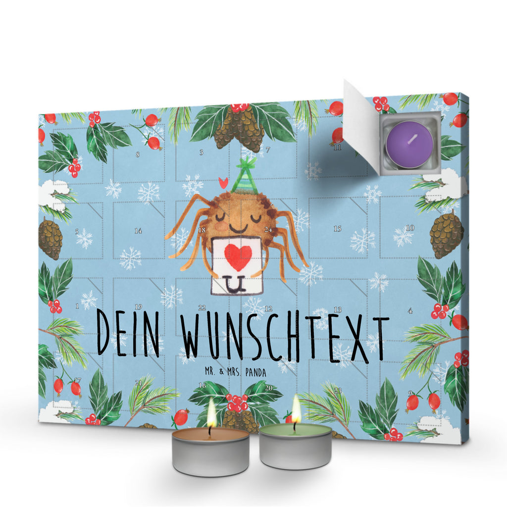 Personalisierter Duftkerzen Adventskalender Spinne Agathe Brief Personalisierter Duftkerzen Adventskalender, Spinne Agathe, Spinne, Agathe, Videos, Merchandise, Liebesbeweis, Ich Liebe dich, Heiratsantrag, Verliebt, Liebespaar, Liebesgeschenk, Treuebeweis, Treuetest