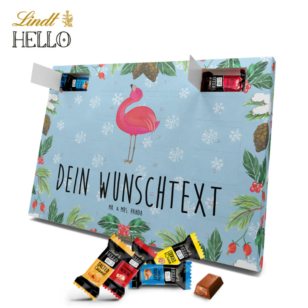 Personalisierter Markenschokolade Adventskalender Flamingo Stolz Personalisierter Adventskalender, Flamingo, stolz, Freude, Selbstliebe, Selbstakzeptanz, Freundin, beste Freundin, Tochter, Mama, Schwester