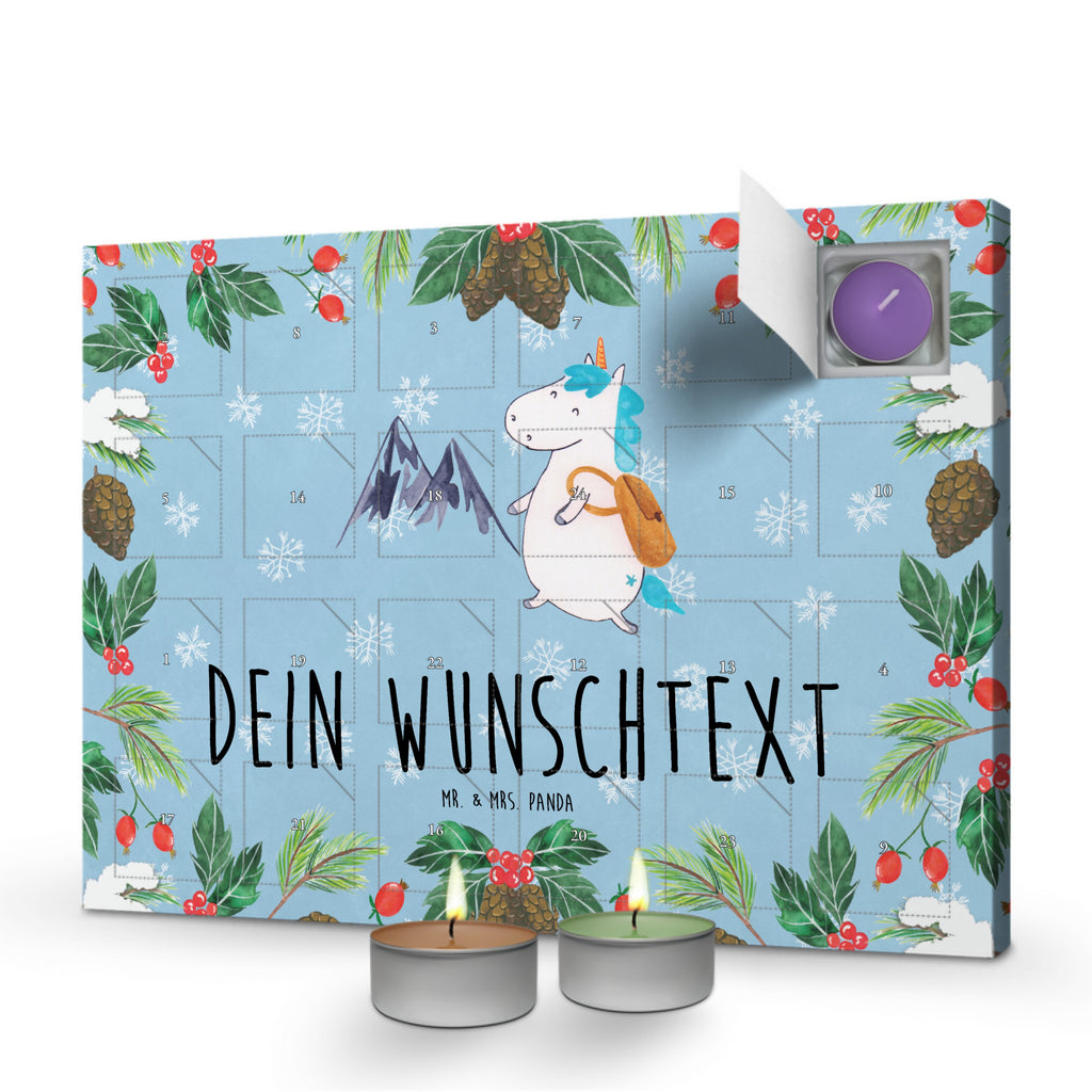 Personalisierter Duftkerzen Adventskalender Einhorn Bergsteiger Personalisierter Duftkerzen Adventskalender, Einhorn, Einhörner, Einhorn Deko, Pegasus, Unicorn, Bergsteiger, Abenteuer, Berge, Abenteurer, Weltenbummler, Weltreise, Reisen, Urlaub, Entdecker