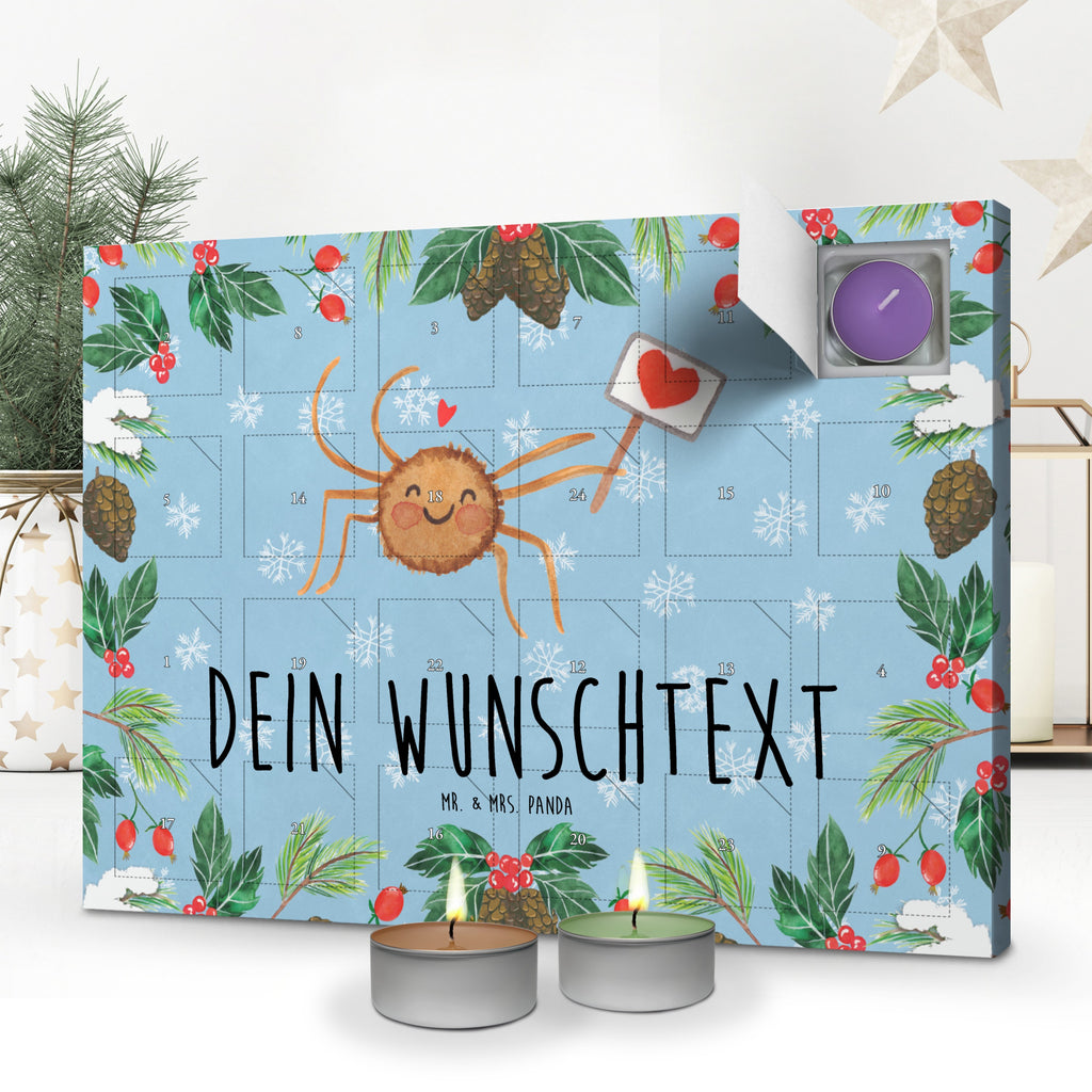 Personalisierter Duftkerzen Adventskalender Spinne Agathe Motivation Personalisierter Duftkerzen Adventskalender, Spinne Agathe, Spinne, Agathe, Videos, Merchandise, Motivation, Glück, Liebe, Vertrauen, Dankeschön