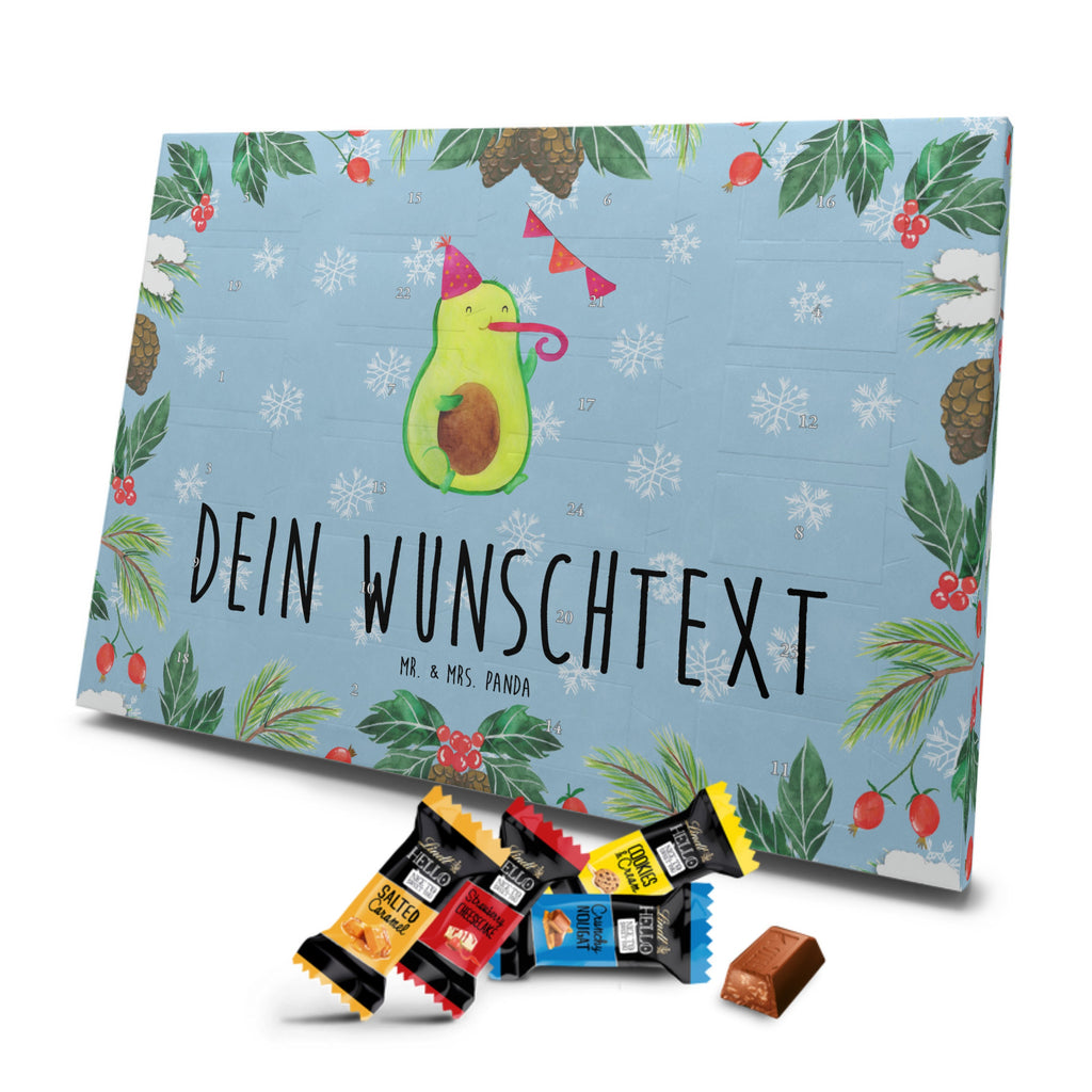 Personalisierter Markenschokolade Adventskalender Avocado Geburtstag Personalisierter Adventskalender, Avocado, Veggie, Vegan, Gesund