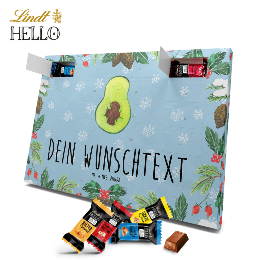 Personalisierter Markenschokolade Adventskalender Avocado Kern Personalisierter Adventskalender, Avocado, Veggie, Vegan, Gesund, Avokado, Avocadokern, Kern, Pflanze, Spruch Leben