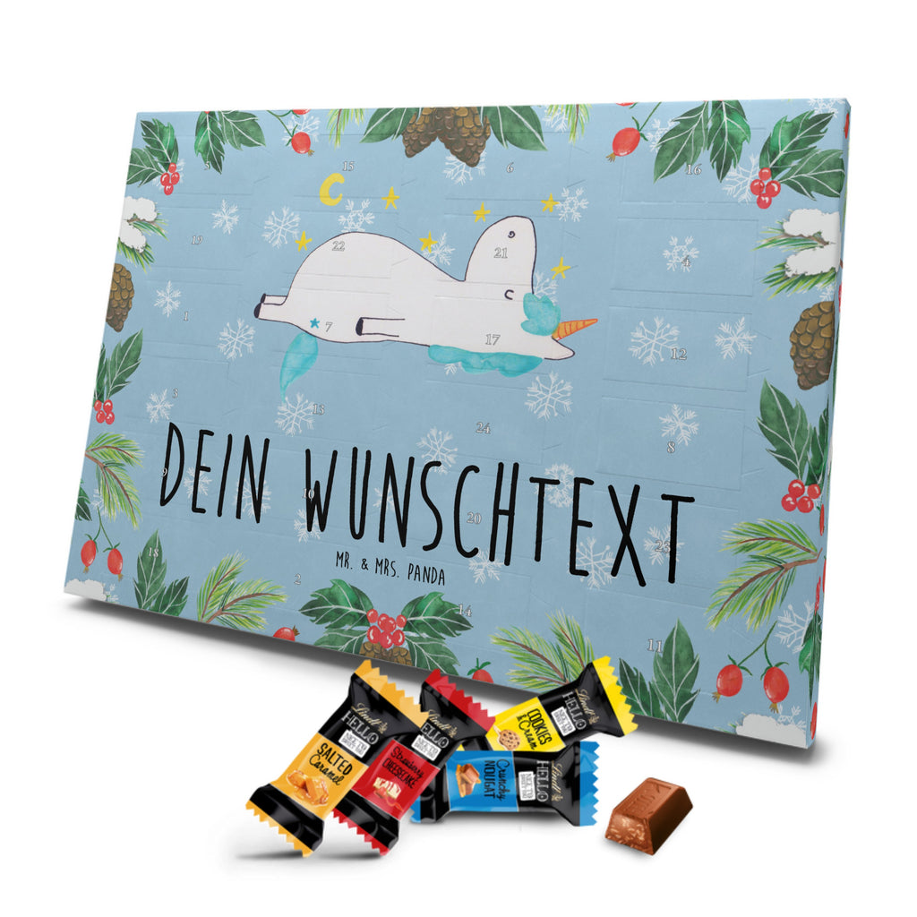 Personalisierter Markenschokolade Adventskalender Einhorn Sternenhimmel Personalisierter Adventskalender, Einhorn, Einhörner, Einhorn Deko, Pegasus, Unicorn, Sterne, Dachschaden, Verrückt, Sternenhimmel