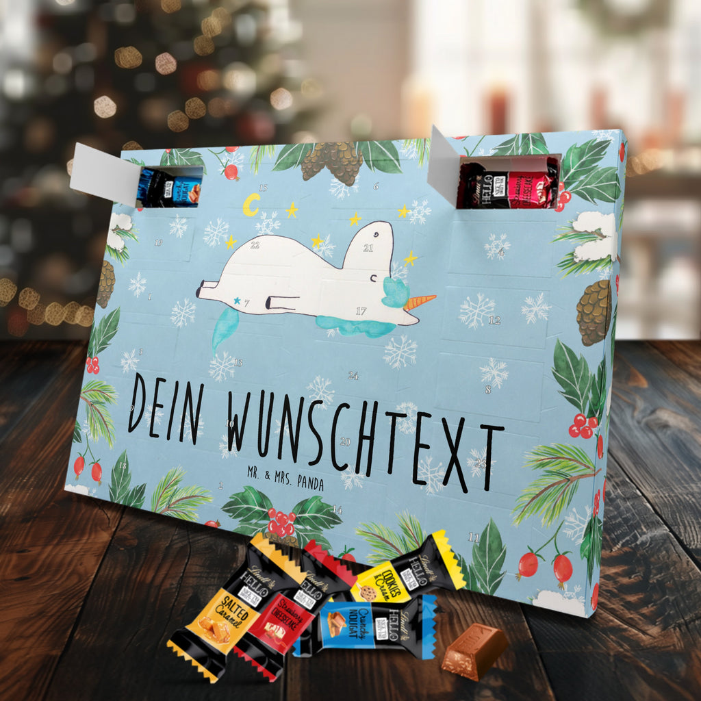 Personalisierter Markenschokolade Adventskalender Einhorn Sternenhimmel Personalisierter Adventskalender, Einhorn, Einhörner, Einhorn Deko, Pegasus, Unicorn, Sterne, Dachschaden, Verrückt, Sternenhimmel