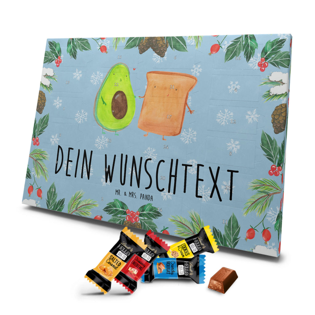 Personalisierter Markenschokolade Adventskalender Avocado Toast Personalisierter Adventskalender, Avocado, Veggie, Vegan, Gesund, Toast, Toastbrot, Liebespaar, Pärchen, Freund, Freundin, Verlobt, Verlobungsparty, Hochzeit, Hochzeitsgeschenk, Jahrestag, Jahrestagsgeschenk