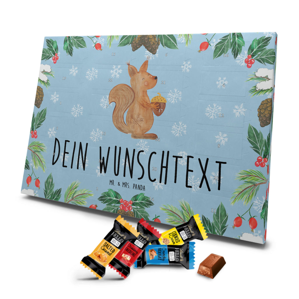 Personalisierter Markenschokolade Adventskalender Eichhörnchen Weihnachten Personalisierter Adventskalender, Winter, Weihnachten, Weihnachtsdeko, Nikolaus, Advent, Heiligabend, Wintermotiv, Frohe Weihnachten, Frohes neues Jahr, Guten Rutsch, Weihnachtsmotiv, Weihnachtsgruß, Neujahr, Vogel