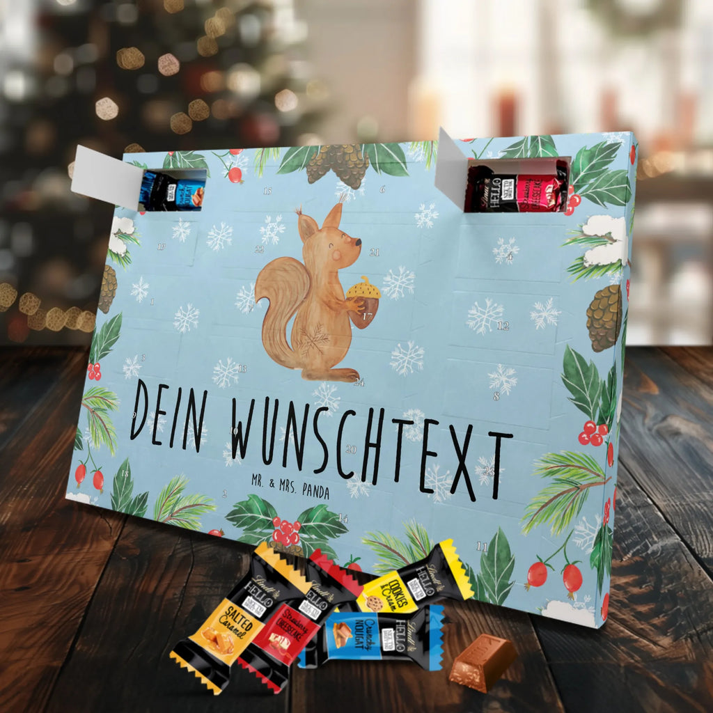 Personalisierter Markenschokolade Adventskalender Eichhörnchen Weihnachten Personalisierter Adventskalender, Winter, Weihnachten, Weihnachtsdeko, Nikolaus, Advent, Heiligabend, Wintermotiv, Frohe Weihnachten, Frohes neues Jahr, Guten Rutsch, Weihnachtsmotiv, Weihnachtsgruß, Neujahr, Vogel