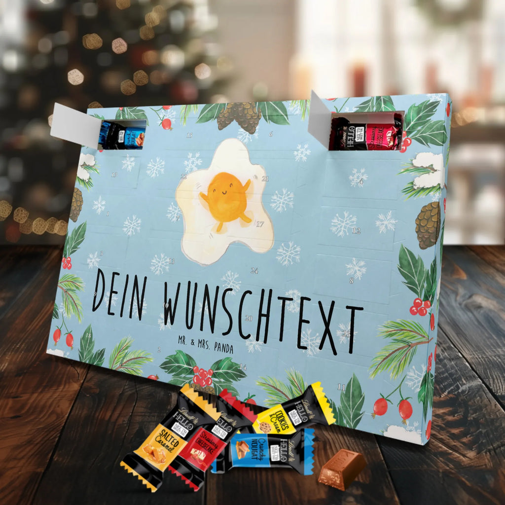 Personalisierter Markenschokolade Adventskalender Spiegelei Ei Personalisierter Adventskalender, Tiermotive, Gute Laune, lustige Sprüche, Tiere, Ei, Spiegelei, Schön, Tag, Glücklich, Liebe