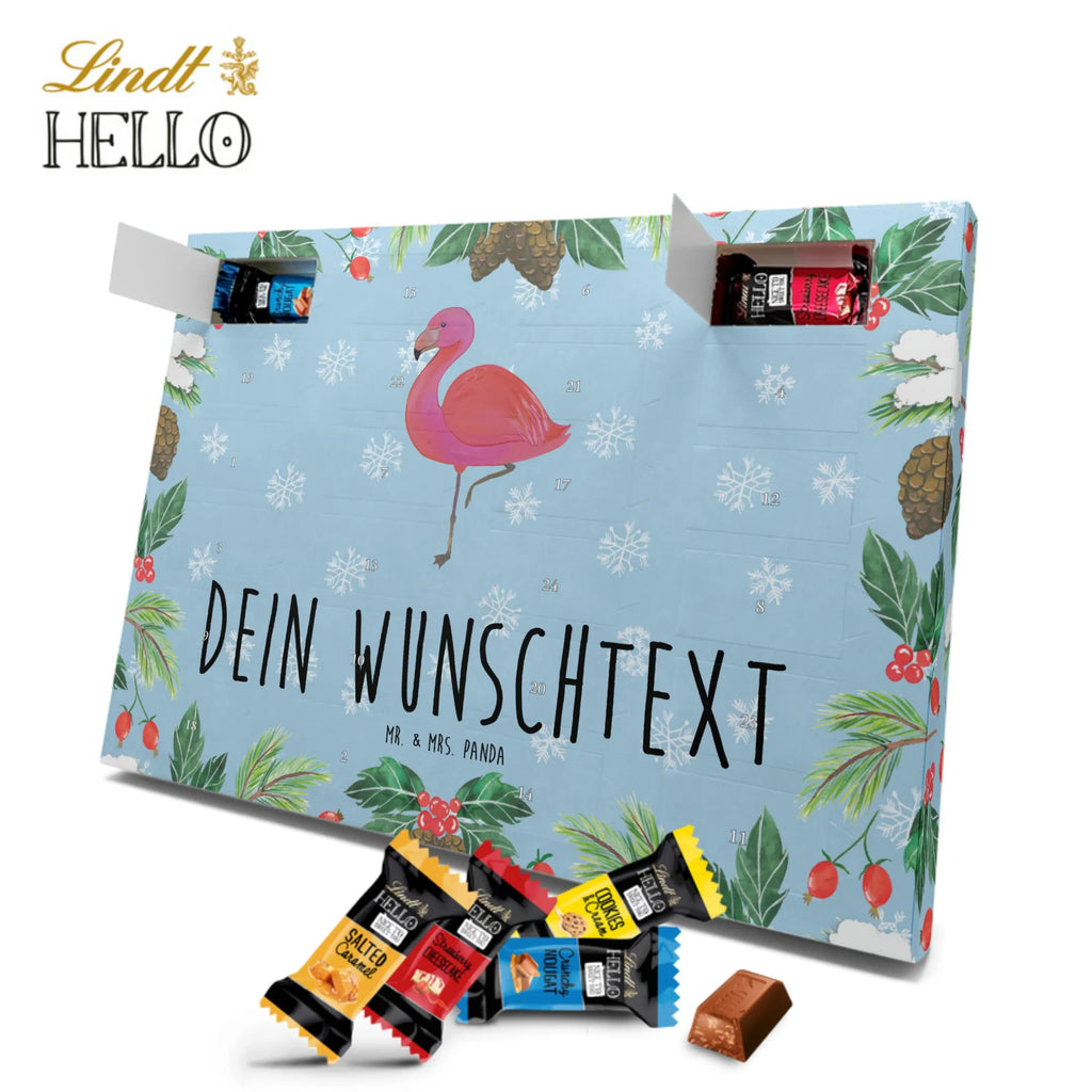 Personalisierter Markenschokolade Adventskalender Flamingo Classic Personalisierter Adventskalender, Flamingo, Einzigartig, Selbstliebe, Stolz, ich, für mich, Spruch, Freundin, Freundinnen, Außenseiter, Sohn, Tochter, Geschwister