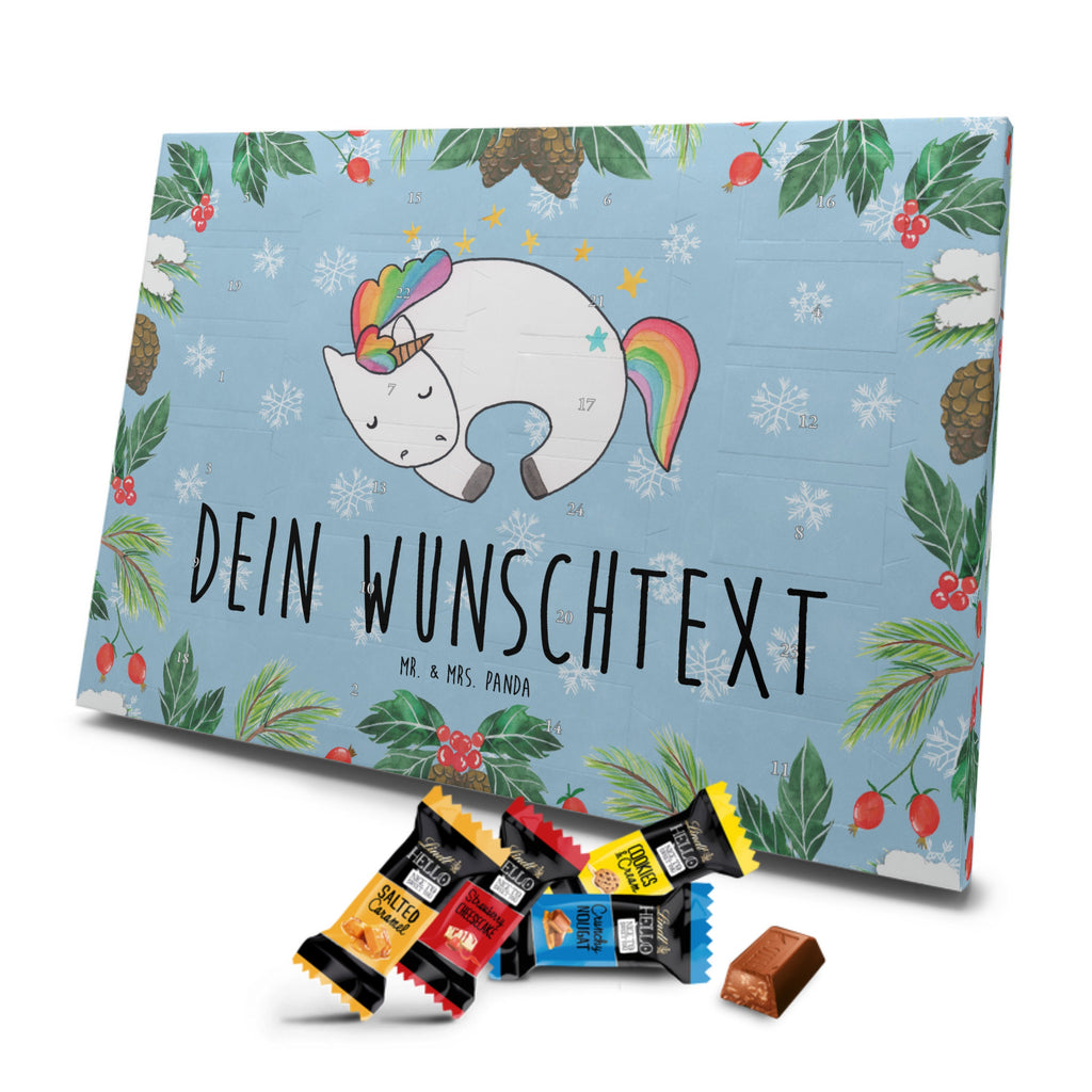 Personalisierter Markenschokolade Adventskalender Einhorn Nacht Personalisierter Adventskalender, Einhorn, Einhörner, Einhorn Deko, Pegasus, Unicorn, Träume, Traum, unicorn, Realität, Menschen, Geschenk, Ruhe, Freundin