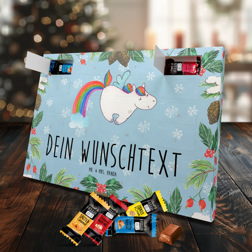 Personalisierter Markenschokolade Adventskalender Einhorn Pegasus Personalisierter Adventskalender, Einhorn, Einhörner, Einhorn Deko, Pegasus, Unicorn, Regenbogen, Spielen, Realität, Glitzer, Erwachsenwerden