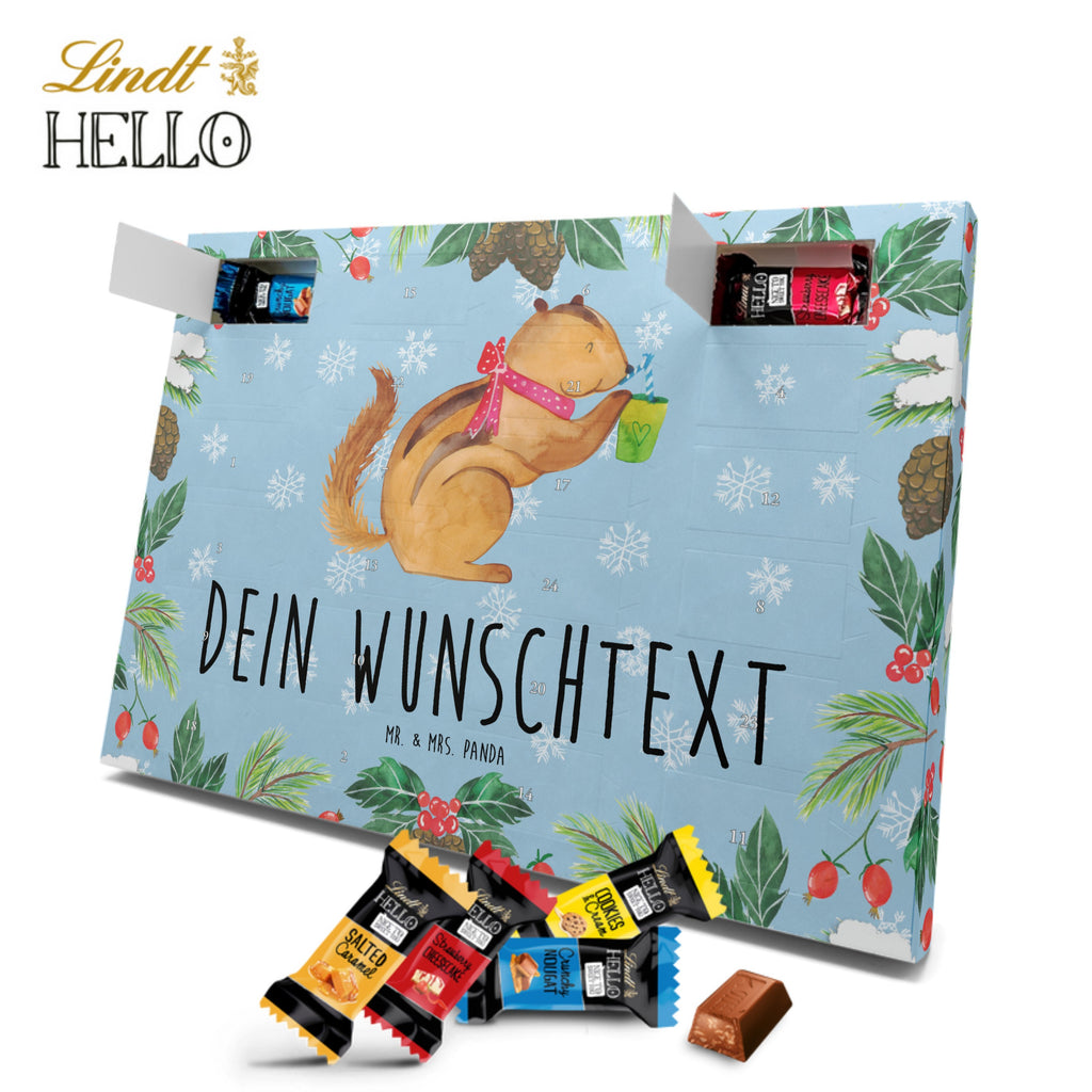 Personalisierter Markenschokolade Adventskalender Eichhörnchen Smoothie Personalisierter Adventskalender, Tiermotive, Gute Laune, lustige Sprüche, Tiere, Green Smoothies, Diät, Abnehmen, Streifenhörnchen, Eichhörnchen