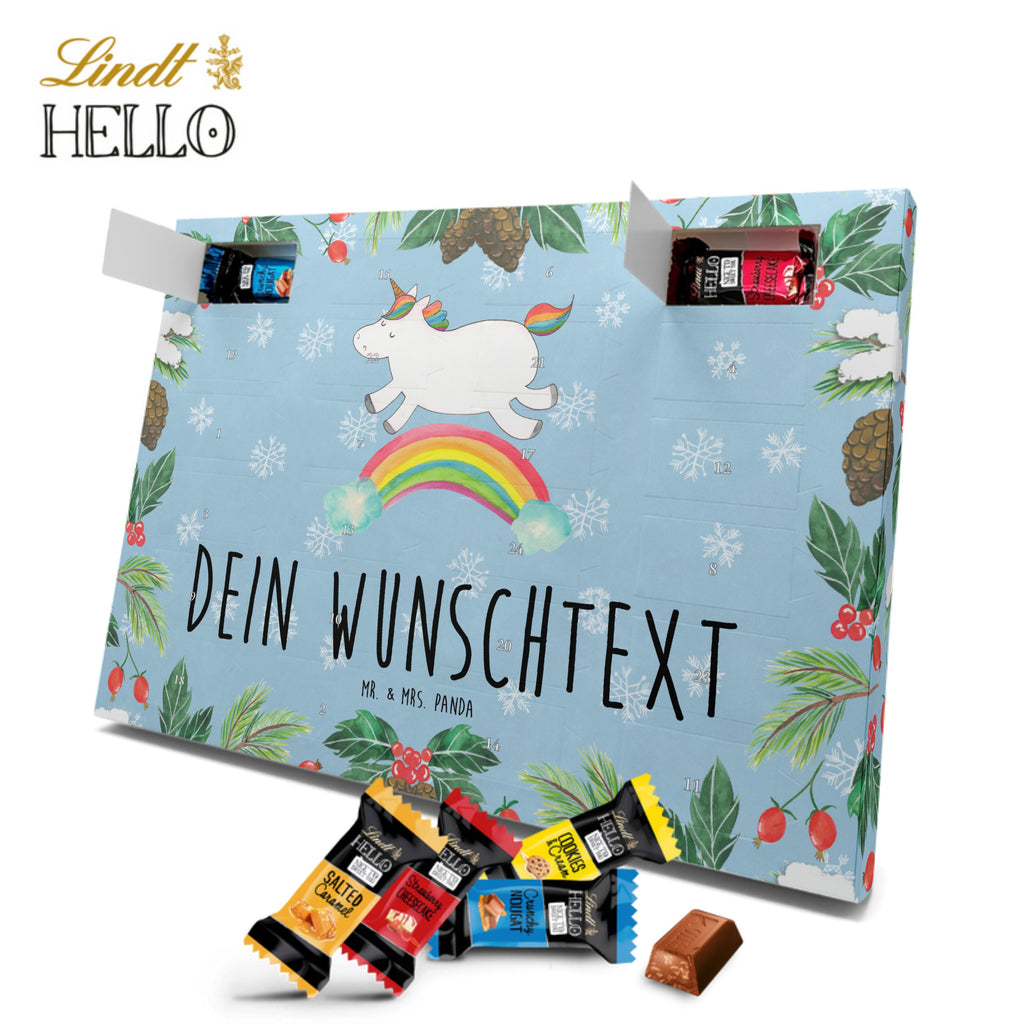 Personalisierter Markenschokolade Adventskalender Einhorn Regenbogen Personalisierter Adventskalender, Einhorn, Einhörner, Einhorn Deko, Pegasus, Unicorn, Regenbogen, Glitzer, Einhornpower, Erwachsenwerden, Einhornautobahn