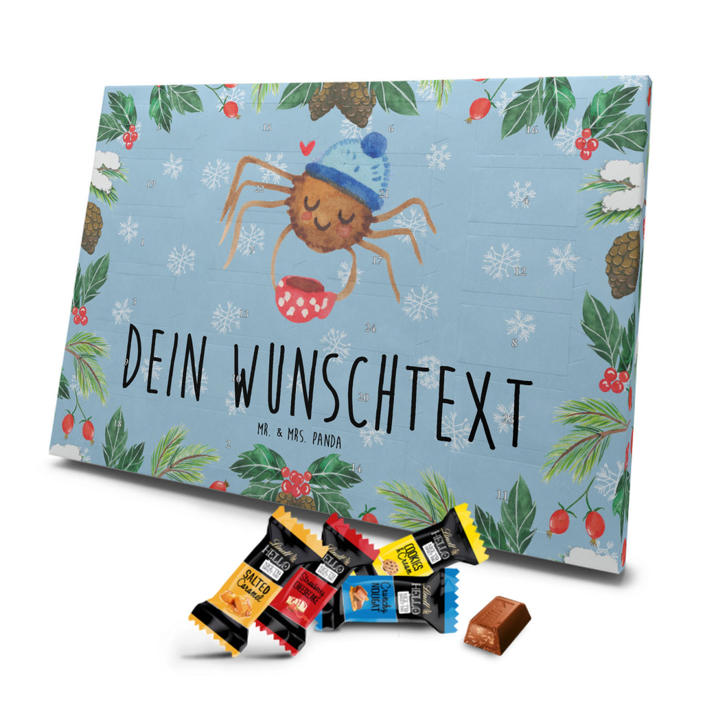 Personalisierter Markenschokolade Adventskalender Spinne Agathe Kaffee Personalisierter Adventskalender, Spinne Agathe, Spinne, Agathe, Videos, Merchandise, Kaffee, Morgen, Morgenmuffel, Lebensweisheiten, Weiser Spruch