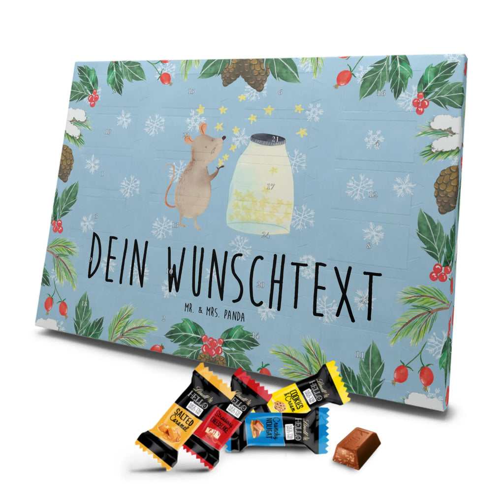 Personalisierter Markenschokolade Adventskalender Maus Sterne Personalisierter Adventskalender, Tiermotive, Gute Laune, lustige Sprüche, Tiere, Maus, Sterne, Wunsch, Kind, Taufe, Taufgeschenk, Geburt, Schwangerschaft, erstes Kind, Kindergeburtstag, Geburtstag, Hoffnung, Träume