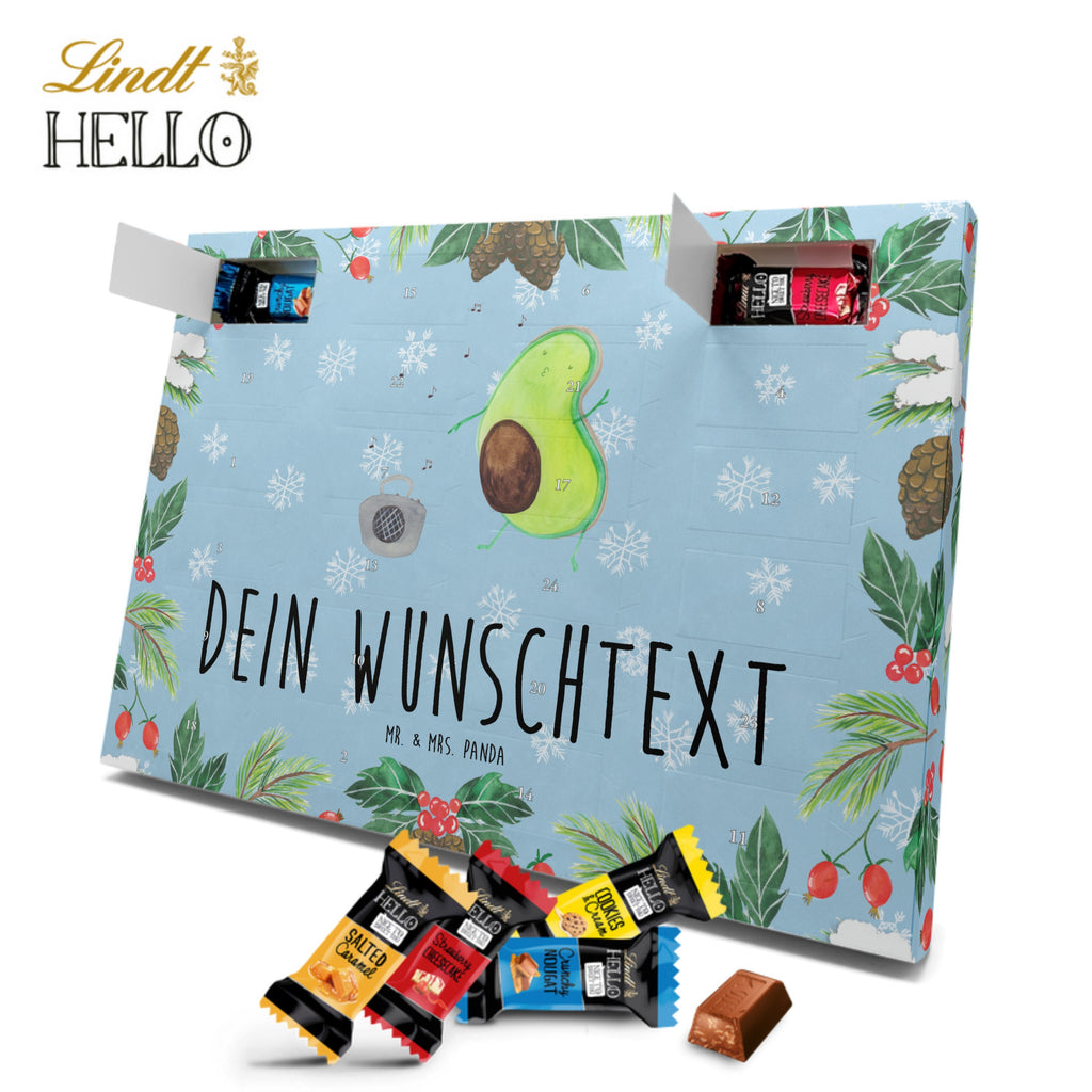 Personalisierter Markenschokolade Adventskalender Avocado Tanzen Personalisierter Adventskalender, Avocado, Veggie, Vegan, Gesund