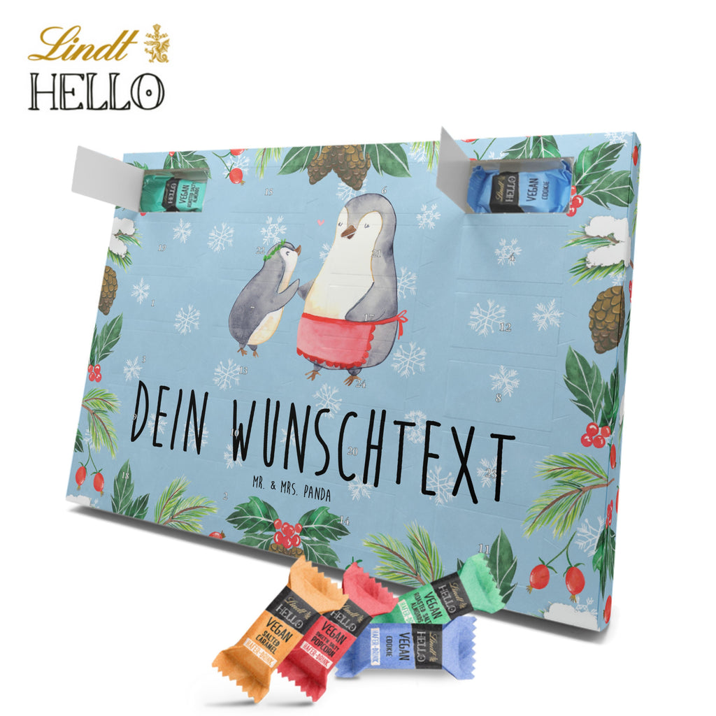 Personalisierter veganer Adventskalender Pinguin mit Kind Personalisierter veganer Adventskalender, Familie, Vatertag, Muttertag, Bruder, Schwester, Mama, Papa, Oma, Opa, Geschenk, Mami, Mutti, Mutter, Geburststag