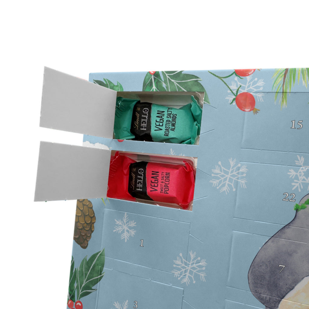 Personalisierter veganer Adventskalender Pinguin mit Kind Personalisierter veganer Adventskalender, Familie, Vatertag, Muttertag, Bruder, Schwester, Mama, Papa, Oma, Opa, Geschenk, Mami, Mutti, Mutter, Geburststag