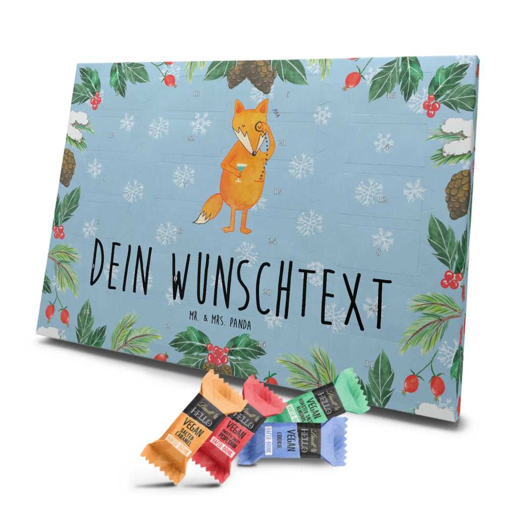 Personalisierter veganer Adventskalender Fuchs Lord Personalisierter veganer Adventskalender, Fuchs, Füchse, tröstende Worte, Spruch lustig, Liebeskummer Geschenk, Motivation Spruch, Problemlösung