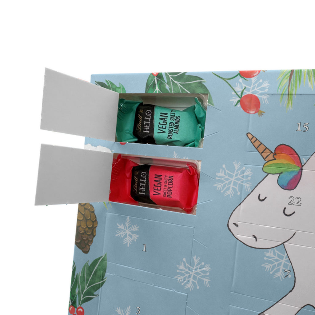 Personalisierter veganer Adventskalender Einhorn Happy Personalisierter veganer Adventskalender, Einhorn, Einhörner, Einhorn Deko, Pegasus, Unicorn, glücklich, fröhlich, Spaß, Freude, Lebensfreude, witzig, spannend, Lächeln, Lachen