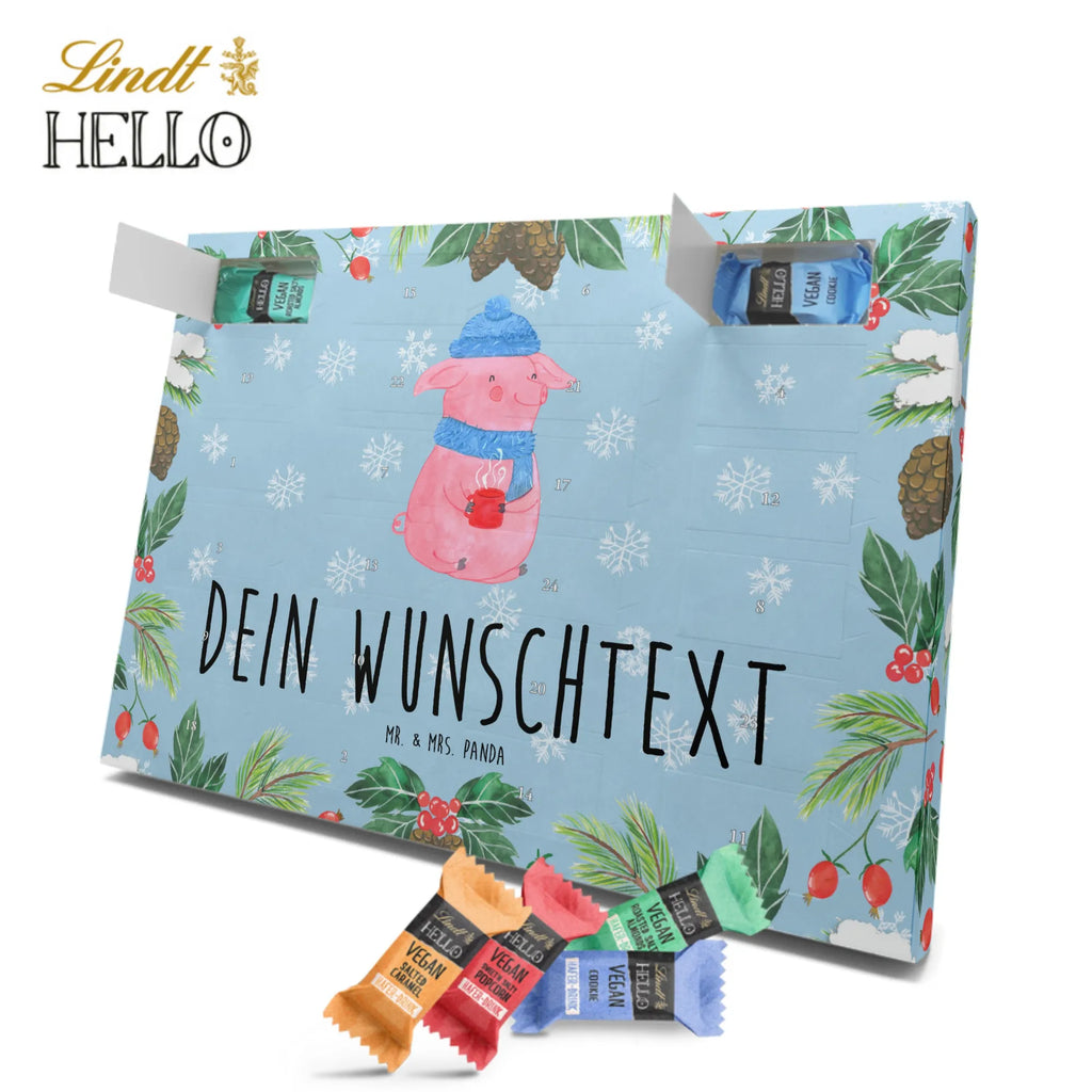 Personalisierter veganer Adventskalender Schwein Glühwein Personalisierter veganer Adventskalender, Winter, Weihnachten, Weihnachtsdeko, Nikolaus, Advent, Heiligabend, Wintermotiv, Glühschwein, Glühwein, Weihnachtsmarkt, Punsch