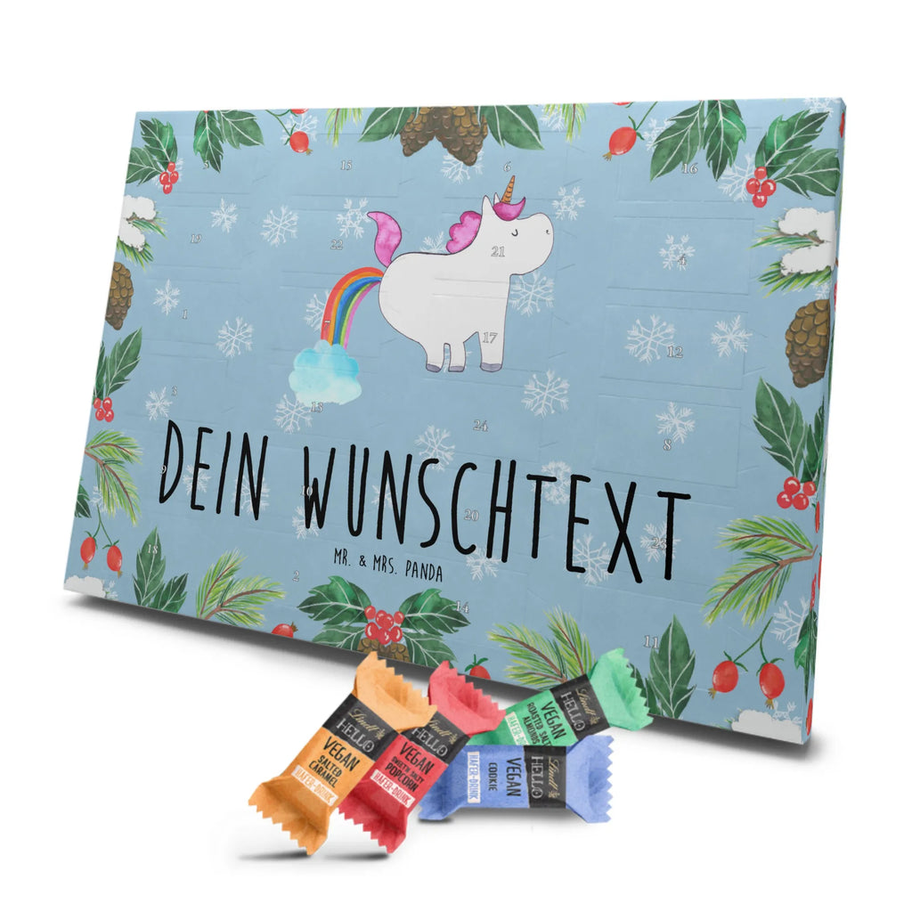 Personalisierter veganer Adventskalender Einhorn Pupsen Personalisierter veganer Adventskalender, Einhorn, Einhörner, Einhorn Deko, Pegasus, Unicorn, Pups, Regenbogen, Glitzer, Einhornpower, Erwachsenwerden, Spaß, lustig, Freundin