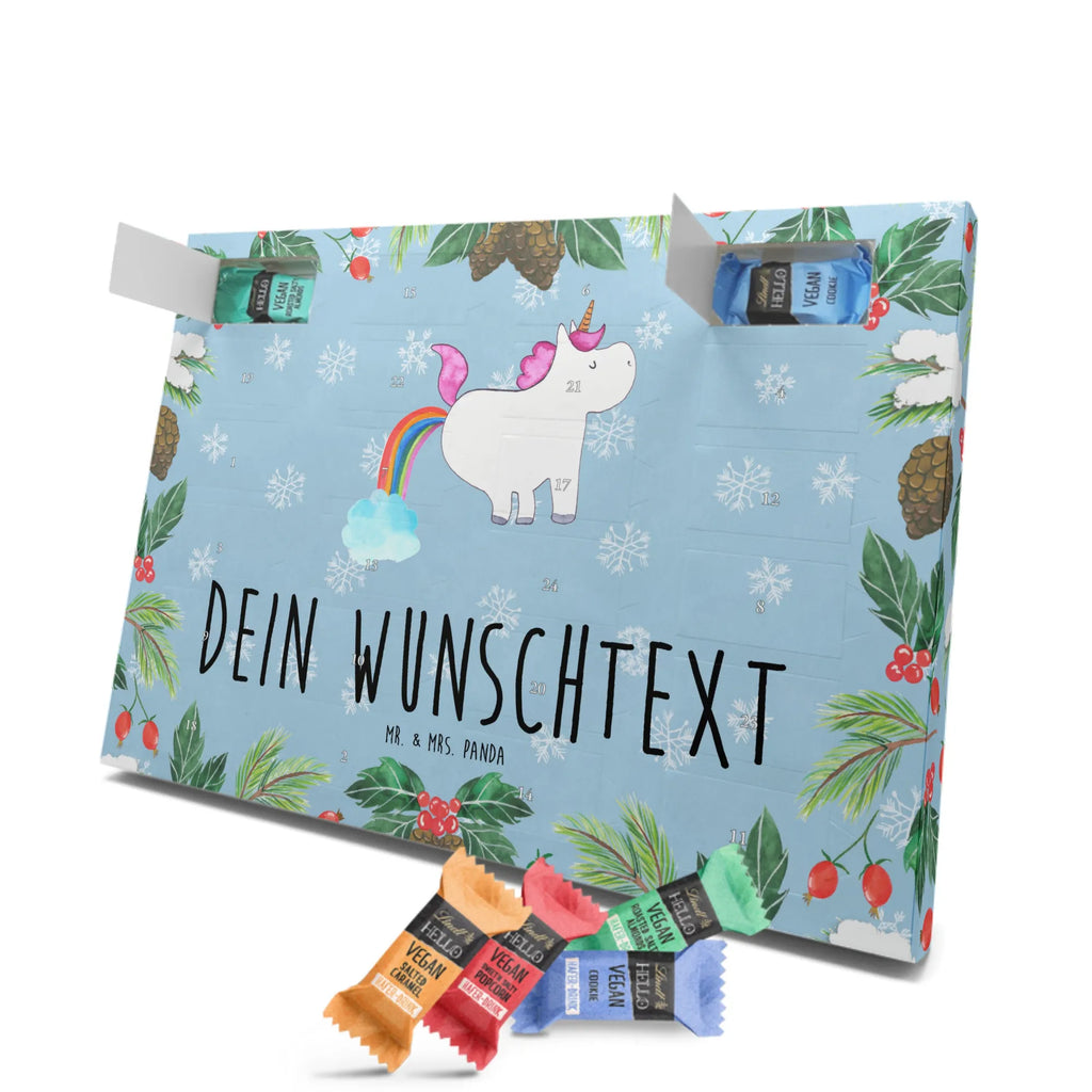 Personalisierter veganer Adventskalender Einhorn Pupsen Personalisierter veganer Adventskalender, Einhorn, Einhörner, Einhorn Deko, Pegasus, Unicorn, Pups, Regenbogen, Glitzer, Einhornpower, Erwachsenwerden, Spaß, lustig, Freundin