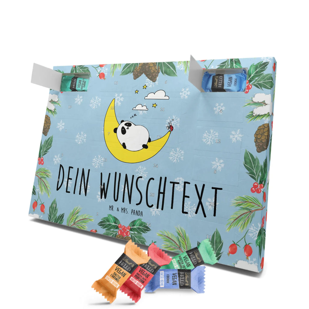 Personalisierter veganer Adventskalender Panda Easy Personalisierter veganer Adventskalender