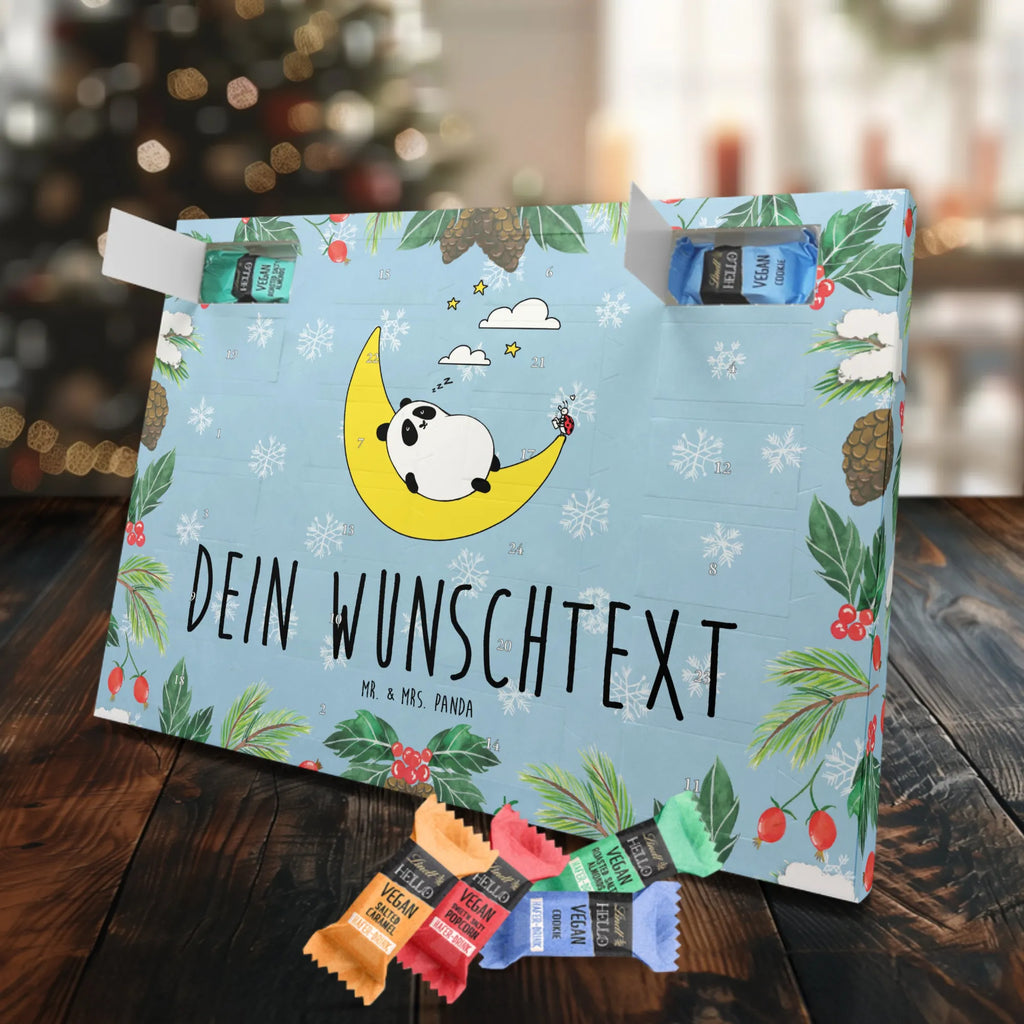 Personalisierter veganer Adventskalender Panda Easy Personalisierter veganer Adventskalender