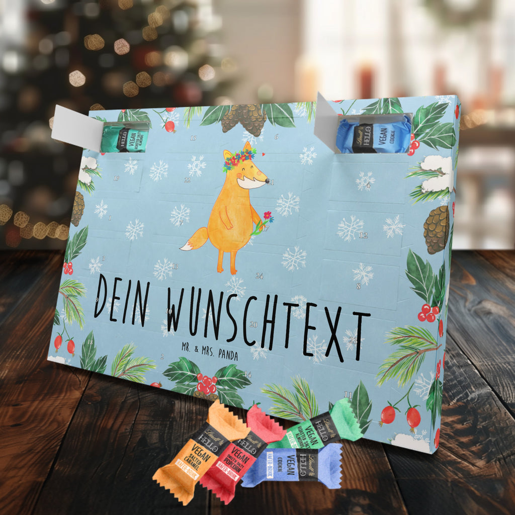 Personalisierter veganer Adventskalender Fuchs Blumen Personalisierter veganer Adventskalender, Fuchs, Füchse, Fox, Liebe, Freundin, Fuchsmädchen, Blumenmädchen, Freundinnen, Liebesbeweis, Blume, Blumen, Motivation, Freude, ich, mich, Selbstliebe