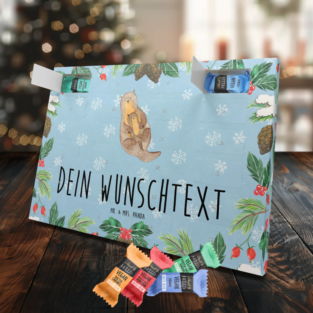 Personalisierter veganer Adventskalender Otter Kind Personalisierter veganer Adventskalender, Otter, Fischotter, Seeotter, Otter Seeotter See Otter