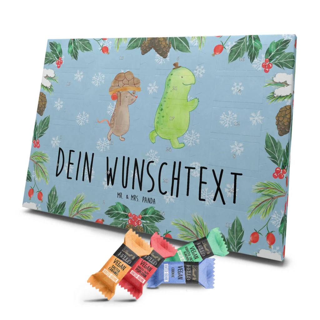 Personalisierter veganer Adventskalender Schildkröte Maus Personalisierter veganer Adventskalender, Schildkröte, Maus, Freunde, Freundinnen, beste Freunde, beste Freundinnen