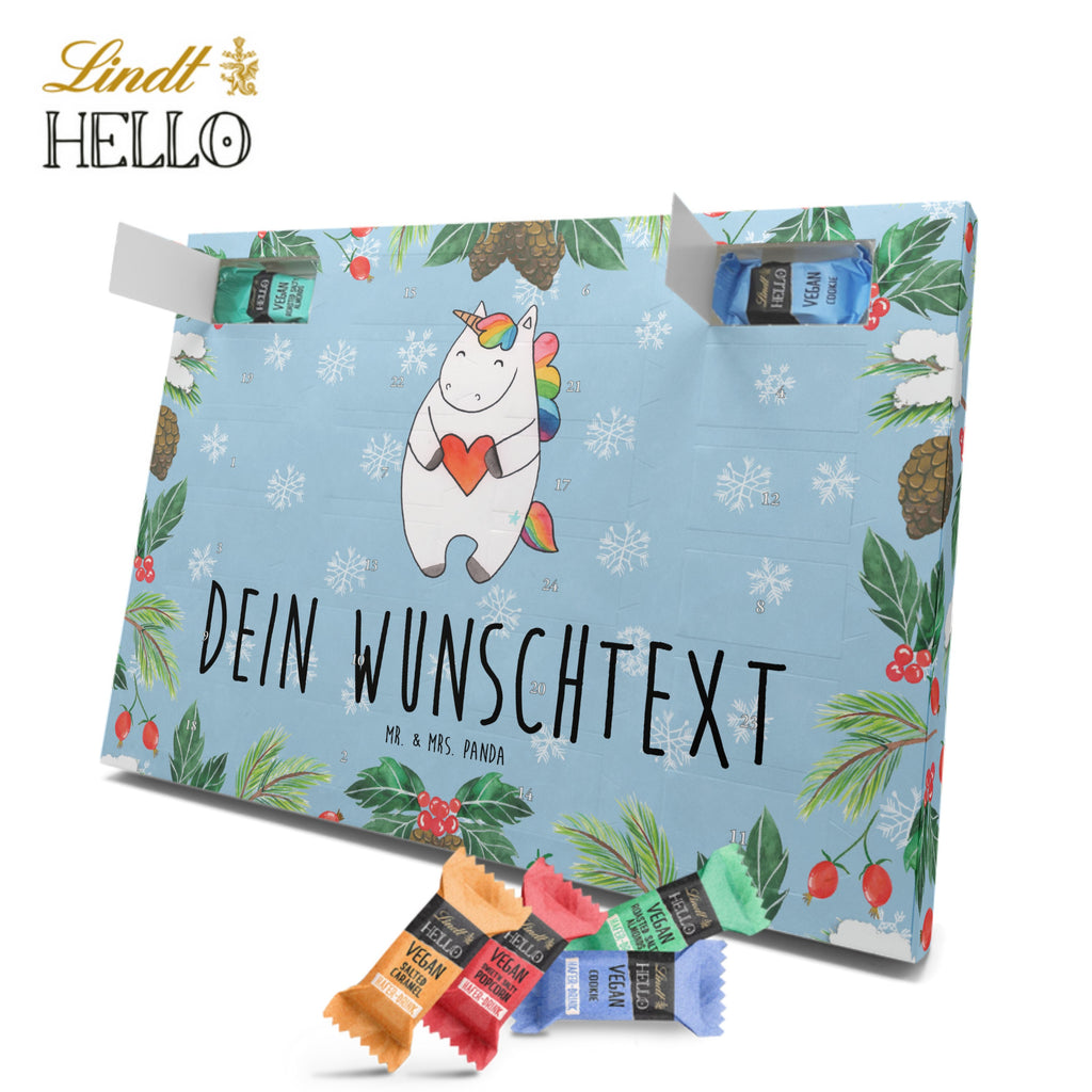 Personalisierter veganer Adventskalender Einhorn Herz Personalisierter veganer Adventskalender, Einhorn, Einhörner, Einhorn Deko, Pegasus, Unicorn, Herz, schlimm, böse, witzig, lustig, Freundin, anders, bunt