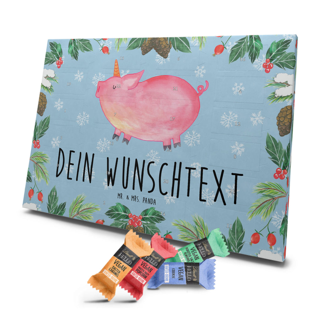 Personalisierter veganer Adventskalender Einhorn Schwein Personalisierter veganer Adventskalender, Einhorn, Einhörner, Einhorn Deko, Pegasus, Unicorn, Party, Spaß, Schwein, Schweinhorn, Bauer, witzig. lustig, Spruch, geschenk, Pig, Piggy, funny, english, englisch