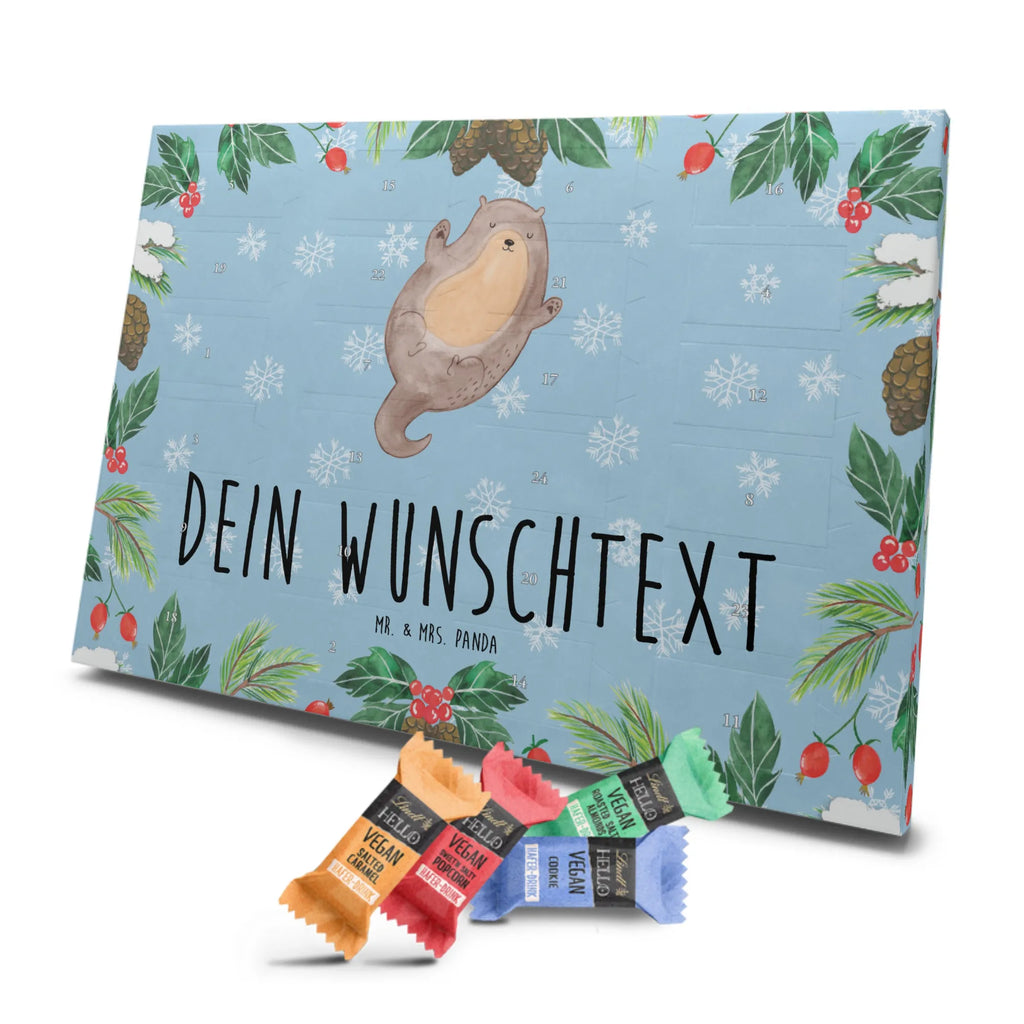 Personalisierter veganer Adventskalender Otter Umarmen Personalisierter veganer Adventskalender, Otter, Fischotter, Seeotter, Otter Seeotter See Otter